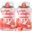 2Pack Sugar-Free Hydrolyzed Collagen Peptide Filled Gummies for Women & Men, with 1500mg Protein Type I,II,III,V,X, 5000mcg Biotin Vitamin C A E D3 B6 B12 for Immune Digestion Skin Hair Nails, Bone
