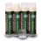 Earth\'s Daughter SPF Lip Balm Eucalyptus Mint Stocking Stuffers 4-Pack - Lip Sunscreen, SPF 15, Organic Ingredients, Beeswax, Coconut Oil, Vitamin E - Hypoallergenic, Gluten Free