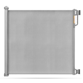 Momcozy Retractable Baby Gate, 33 Tall, Extends up to 55 Wide, Child Safety Baby Gates for Stairs, Doorways, Hallways, Indoor, Outdoor