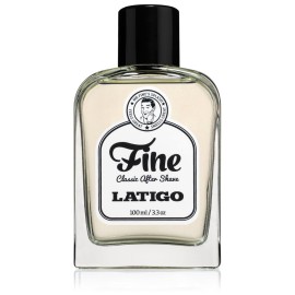 Fine Men\'s Aftershave - Latigo Fragrance, Soothing & Toning Post Shave Balm, Calms Razor Burn, Classic Barbershop Feel, Alcohol-Based Formula, Gentle for All Skin Types, 100ml