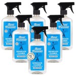 Aunt Fannie\'s All Purpose Bathroom Cleaner Vinegar Spray for Shower, Tub, Toilet, Tile, Sink and Fixtures, 16.9 Ounces (Pack of 6)