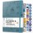 Clever Fox Fitness & Food Journal - Nutrition & Workout Planner for Women & Men - Diet & Gym Exercise Log Book with Calendars, Diet & Training Trackers - Undated, A5 Size, Hardcover (Aquamarine)