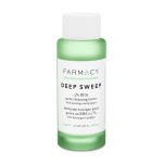 Farmacy 2% Salicylic Acid Toner for Face - Deep Sweep Gentle BHA Exfoliant for Oily Skin - Refines Texture with Papaya Enzymes & Moringa Water for a Healthy-Looking Complexion (120ml)