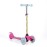 Barbie Self Balancing Kick Scooter with Light Up Wheels, Extra Wide Deck, 3 Wheel Platform, Foot Activated Brake, 75 lbs Limit, Kids & Toddlers Girls or Boys, for Ages 3 and Up
