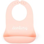 Bella Tunno Wonder Bib - Adjustable Silicone Baby Bibs for Girls, Durable and Waterproof BPA Free Silicone, Darling