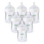 NUK Simply Natural Baby Bottle with SafeTemp