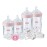 NUK Simply Natural Giftset with SafeTemp and Anti-Colic Vent Bottles for Natural Feeding, Includes 9 Pieces