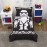 Disney Star Wars Storm Trooper Black and White 4 Piece Toddler Bed Set - Comforter, Fitted Bottom Sheet, Flat Top Sheet, and Reversible Pillowcase