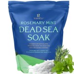 Yareli Magnesium Flakes, 5lb Rosemary Peppermint, Dead Sea Bath and Foot Soak, Alternative to Epsom Salt with Over 250,000mg of Magnesium Chloride Per Bag