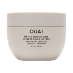 OUAI Fine to Medium Hair Treatment Masque - Hydrating Hair Mask to Help Repair Strands & Increase Shine - With Shea Butter, Keratin and Panthenol - Paraben, Phthalate & Sulfate Free (8 Fl Oz)