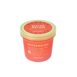 TONYMOLY Watermelon Dew All Over Body Sugar Polish, Hydrating Serum for Glowing Skin, Korean Skincare, Watermelon Extract, Aloe Leaf Extract, & Centella Asiatica, All Skin Types, 10 oz