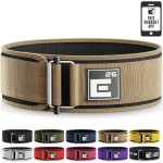 Element 26 Self-Locking Weight Lifting Belt - Premium Weightlifting Belt for Serious Functional Fitness, Weight Lifting & Olympic Lifting Athletes - Lifting Belt for Men & Women (Medium, Ranger Tan)