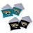 Wild Sports NFL Jacksonville Jaguars 8pk Dual Sided Bean Bags, Team Color