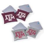Wild Sports NCAA Texas A&M Aggies 8pk Dual Sided Bean Bags, Team Color