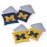 Wild Sports NCAA Michigan Wolverines 8pk Dual Sided Bean Bags, Team Color