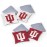Wild Sports NCAA Indiana Hoosiers 8pk Dual Sided Bean Bags, Team Color