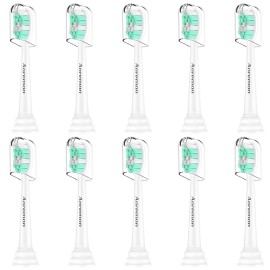 Aoremon Toothbrush Replacement Heads for Philips Sonicare Replacement Heads - Standard Toothbrush Head Compatible with Most Phillips Sonicare Click-on Electric Toothbrushes