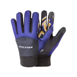 FOCO Baltimore Ravens NFL Palm Logo Texting Gloves