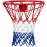 NEIJIANG Basketball Net Replacement, 2025 Upgrade Thick Professional Basketball Nets Heavy Duty Outdoor, All Weather Anti Whip Color Never Fade -12 Loops (Red White Blue) (1Pc)