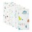 FOOK FISH Muslin Burp Cloths Cotton Burping Cloth 20\'\' X 10\'\' Pack of 6 for Baby Spit Up Cloths for Newborn,Absorbent,Soft,Large,6 Layers,Baby Burp Rags,Unisex,for Boys and Girls