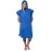 COR Surf Poncho Changing Towel Robe with Hood and Front Pocket | Thick Quick Dry Microfiber Wetsuit Poncho Towel for Surfing Beach Pool Swim (Medium-Blue)