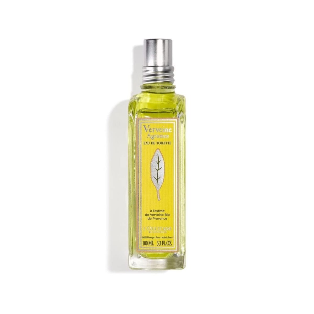 L\'OCCITANE Citrus Verbena Eau de Toilette: Sparkling and Zesty Fragrance, Enriched with Verbena Extract from Provence, 3.3 Fl. Oz