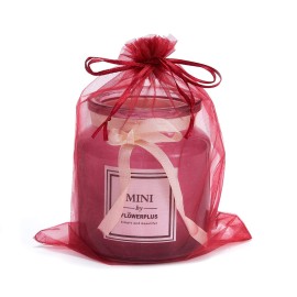 Volanic 100PCS 6X9 Inch (17X23 CM) Sheer Drawstring Organza Gift Bag Jewelry Pouch Party Wedding Favor Candy Mini Bottle Samples Display Bags