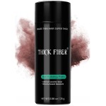 THICK FIBER Hair Fibers for Thinning Hair & Bald spots (AUBURN) - 25g Bottle - Conceals Hair Loss in Seconds - Hair Powder for Women & Men