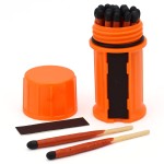 Stormproof Waterproof Matches, Weatherproof Submersible Match for Camping Hiking, a Must for Survival Kit- Windproof Match with Watertight Case -Emergency Fire Starter