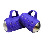 Cardio Max Ultra-Dense Stainless Steel Hand Weights with Anti-Slip Silicone Finger Loop Set of 2 for Workout, Fitness, Training for Men and Women - 3.0 lbs (Purple) + Free E-Book Workout Guide