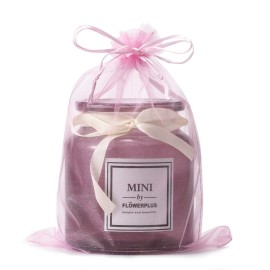 Volanic 6X9 Inch (17X23 CM) Sheer Drawstring Organza Gift Bag Jewelry Pouch Party Wedding Favor Candy Mini Bottle Samples Display Bags