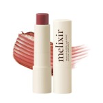 Melixir Vegan Lip Butter (12 Colors), Hydrating Tinted Lip Balm Stick, Bee-Free, Petrolatum-Free, Plant-Based, Moisturizes Dry & Chapped Lips With Shea Butter, Sheer, Natural Finish - 02 Nudy Rose