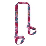 ZOOEASS Yoga Mat Strap, Adjustable Durable Yoga Mat Carrier & Stretching Strap, 5.9feet, Multiple Color Choices (Flower,5.9feet)