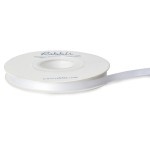 Ribbli Double Faced White Satin Ribbon,1/4 x Continuous 25 Yards,Use for Bows Bouquet,Gift Wrapping,Floral Arrangement