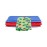 KinderMat + Eric Carle Kinderbundle - The Very Hungry Caterpillar - Full Nap Mat & Washable Cover, Special Edition - 47 x 22, Value Bundle, Great for Daycare & Family Households