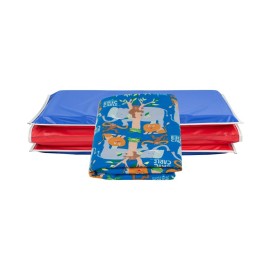 KinderMat + Eric Carle Kinderbundle - The Very Hungry Caterpillar and Friends - Full Nap Mat & Washable Cover, Special Edition - 47 x 22, Value Bundle, Great for Daycare & Family Households
