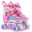 Gonex Roller Skates for Girls Kids Boys Women with All Light Up WheelsAdjustable Rollerskates for Beginners Toddler Youth, Gift for Indoor Outdoor