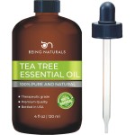 Tea Tree Essential Oil - Huge 4 FL OZ - 100% Pure & Natural - Premium Natural Oil with Glass Dropper (Tea Tree)
