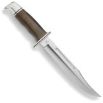 Buck Knives 120 General Fixed Blade Hunting Knife with S35VN Stainless Steel Blade and Micarta Handle