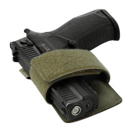 M-Tac Gun Holster for Concealed Carry - CCW Concealed Carry Holster for Men and Women - Cordura Pistol Holster for Fanny, Backpack, Vest (Olive)