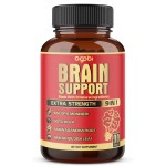 9in1 Brain Support Supplement - Concentrated Ashwagandha Root, Gotu Kola Powder, Bacopa Monnieri Powder and More - 90 Capsules - 3 Months Supply