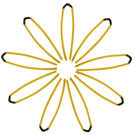 GM&BW 9 Slingshot Replacement Band Sets, Elastic Rubber Tubular Bands Compatible with Catapult from Trumark,Daisy,Barnett,Marksman;Suitable for All Insert-Tube-into-Yoke Tirachinas