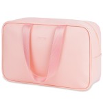 Full Size Toiletry Bag Women Large Cosmetic Bag Travel Makeup Bag Organizer Medicine Bag for Toiletries Essentials Accessories (Large, Pink)