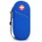 SITHON EpiPen Medical Carrying Case Insulated, Travel Medication Organizer Bag Emergency Medical Pouch Holds 2 EpiPens, Asthma Inhaler, Anti-Histamine, Auvi-Q, Allergy Medicine Essentials, Blue
