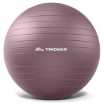 Trideer Yoga Ball for Pregnancy Office Ball Chair- Exercise Ball for Birthing, Labor, Stretching & Core Workout - Anti-Burst, Slip-Resistant for Home Gym, Flexible Seating & Physical Therapy