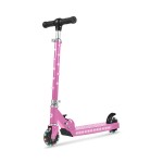 Jetson Scooters - Jupiter Kick Scooter (Pink) - Collapsible Portable Kids Push Scooter - Lightweight Folding Design with High Visibility RGB Light Up LEDs on Stem, Wheels, and Deck
