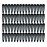 30,60 Pack Black 2 Inch Women Metal Snap Hair Clips Accessories No Slip Hair Barrettes Girls Women Hair Accessories (Black 60PCS)
