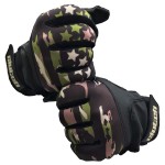 Clutch Sports Apparel American Flag Baseball & Softball Batting Gloves, Super Grip Finger Fit, Performance Mesh & Perforated Sheepskin Palm for Adults & Youth (Camo, X-Large)