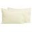 FLXXIE 2 Pack Microfiber Toddler Pillowcases, 14x20 Inches Fits Pillow Sized 12x16, 13x18 or 14x20, Soft and Cozy Small Travel Pillow Covers with Envelope Closure, Ivory
