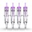 Wormhole Tattoo Cartridge Needles, 20pcs 9M1 Disposable Tattoo Needle Cartridges Standard 9 Stack Magnum for Tattoo Pen Tattoo Cartridge Machine Permanent Makeup Tattoo Supplies (1209M1)